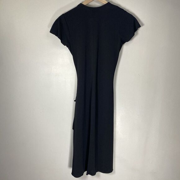 Forth & Towne Prize XS Short Sleeve little Black Dress v-neck extra small - Picture 10 of 11